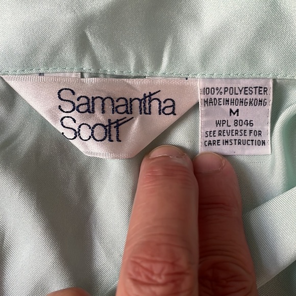 Vintage?? Samantha Scott Wrap robe Nightgown M size - Picture 3 of 7